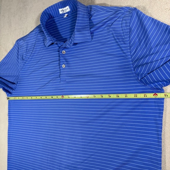 Brackenridge Golf Club - Peter Millar Summer Comfort Polo Blue Men's Large - Picture 5 of 6